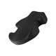 thumbnail image 2 of Cojín de espuma viscoelástica para asiento, almohada ortopédica antideslizante para espalda, soporte para espalda para silla de escritorio de oficina, malla negra Salvador Cojín del asiento, 2 of 10