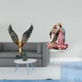 thumbnail image 2 of Estatua De Resina Acrílica Con Alas Extendidas, Escultura Feng Shui, Adorno De Escritorio, Regalo único Decorativo, Decoración De Mesa Para El Hogar, Bricolaje, Decoración De Chimenea De, 2 of 8