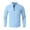 Light Blue&02#0202F, variant on Fabrcox Long Sleeve Polo Shirts for Men Collared Button Up Mens Henley Shirts Summer Workout Going Out Golf Shirt Men with Pocket