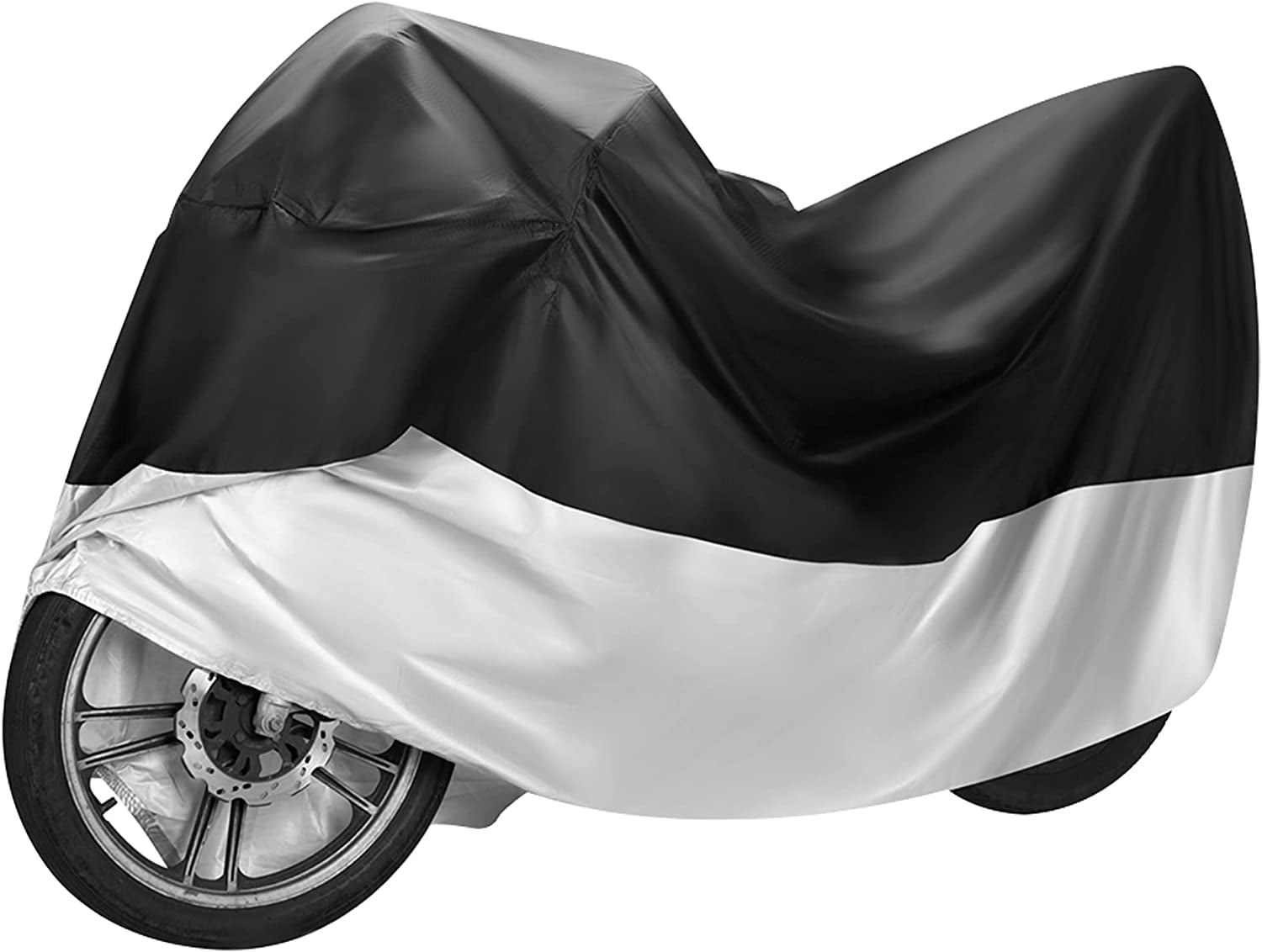 Hanmir Motorcycle Cover Waterproof Motorbike Covers with Lock Holes