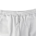 thumbnail image 7 of Mlzmgr Athletic Short for Men Drawstring Elastic Waist Knee Length Short Pants with Pockets Vacation Lounge Shorts, 7 of 7