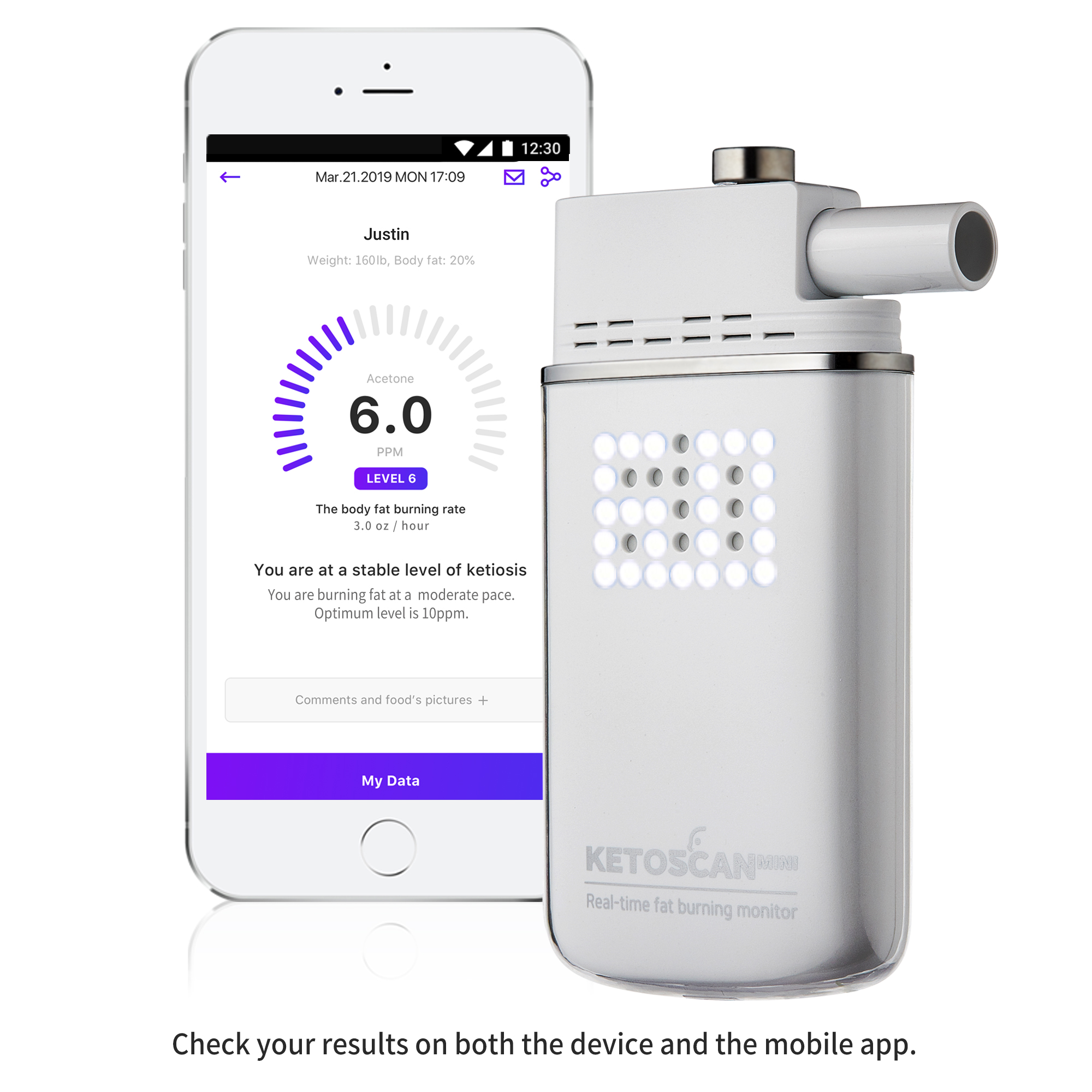 高品質】【高品質】ケトスキャンミニ KETOSCAN Mini ケトン測定器