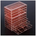thumbnail image 1 of Jewelry Box ProCase, organizador de pendientes acrílicos, color rosa, 1 of 7