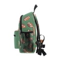 thumbnail image 4 of FORMRS Kids School Backpack with Front Zippered Pocket 12" Student Travel Daypack, Green American Footballs, 4 of 6