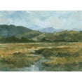 thumbnail image 2 of Harper, Ethan 32x25 White Modern Wood Framed Museum Art Print Titled - Impasto Landscape III, 2 of 4