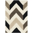 thumbnail image 2 of SAFAVIEH Cambridge Percival Geometric Wool Area Rug, Ivory/Black, 2' x 3', 2 of 12