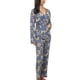 thumbnail image 4 of Kimono superior floral ropa de dormir Abanopi L, 4 of 5