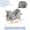 Grey Fabric Cotton, variant on JUYG Alpaca Rocking Toy, Jingle Bells, Hand Puppets, Safety Belt, White, Ages 1-3