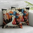 thumbnail image 3 of PHYHOO Thanksgiving Turkey Pumpkin Throw Pillow Covers, Cushion Case for Sofa Couch, 3 of 5