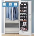 thumbnail image 2 of Over the Door Shoe Rack for Door Sneakers Large Hanging Shoe Organizer for Closet Door Storage Boots, 2 of 4