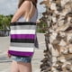 thumbnail image 5 of Hukapapa Bolsas para computadora portátil con Estilo Reutilizables para Mujeres Hombres Bolsas de Mano de Rayas de Trabajo, 5 of 5