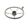thumbnail image 4 of Pactrade Marine Destroyer 15 1/2" Steering Wheel Control Knob Black Cap 5 Spoke, 4 of 8