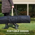 thumbnail image 5 of Outsunny 10.7' x 10.7' Pop Up Gazebo Outdoor Canopy Shelter with 2-Tier Soft Top & Removable Zipper Netting, Event Tent with Large Shade, Beige, 5 of 9