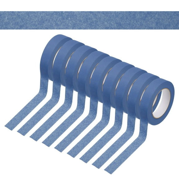 1 Inch x 495 Yards Painters Tape, Adhesive Masking Tape Paint Tapes for Wall Painting DIY Artist Craft Arts Decoration Labeling, Blue