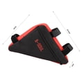 thumbnail image 4 of Eigraketly Bolsa de sillín impermeable para bicicleta de montaña, bolsa para alforjas de bicicleta , bolsa con cremallera Ciclismo negro rojo, 4 of 6