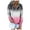 Pink, variant on Aayomet Zip Up Hoodie Casual And With Pocket Clothes Sleeve Prints Pullover Sweatshirts Crewneck Sweatshirt Women Yellow,S-XXL
