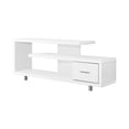 thumbnail image 2 of 60-Inch TV Stand with Center Pedestal / Enhance Media Experience in Living Room, 2 of 2