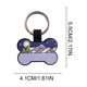 thumbnail image 3 of Placas de identificación personalizadas para mascotas: placas de identificación silenciosas de silicona ligera con grabado permanente para collar., 3 of 6
