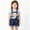 Blue-4, variant on Abomasnow Boy Girl Jean Overalls Toddler 3D Graphic Denim Jumpsuit 9 Month-3 Years