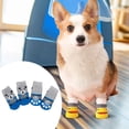 thumbnail image 6 of 4/8 Pieces Dog Socks Small Cat Protector Socks Pet Doggie Socks Grip Knit Socks,Pet Protector Traction for Small Medium Pet, 6 of 6