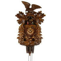 Cuckoo Clock Eagle, rabbit family 4.6511.01.P