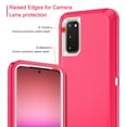 thumbnail image 3 of I-HONVA For Samsung Galaxy S20 Case,3-Layer Military Grade Drop Protection Anti-Slip Rugged Shockproof Dustproof Protection 6.2 inch Phone Case,Pink White, 3 of 7