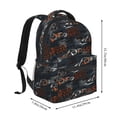 thumbnail image 2 of Fotbe Cool Sports Car Pattern Casual Backpack for School, Travel, and Outdoor Activities - Durable, Lightweight, and Comfortable, 2 of 5