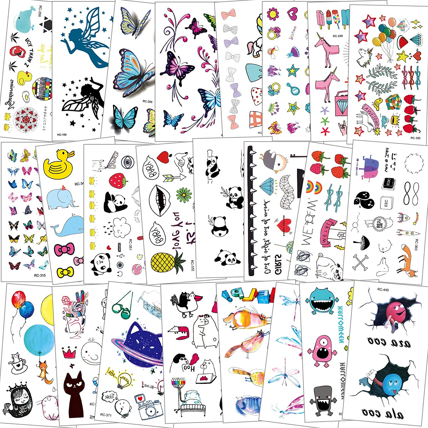 24 x Mini DINOSAUR Temporary Tattoos Boys Girls Party Bag /& Stocking Fillers