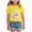 H646-Yellow, variant on TOWED22 Toddler Halloween Shirt Baby Girl Cute Bow Ghost Graphic T-Shirt Spooky Season Short Sleeve Tee Fall Top,Black