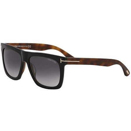 Tom Ford Morgan Polarized Smoke Browline Unisex Sunglasses FT0513 02D 57