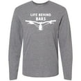 thumbnail image 3 of Inktastic Life Behind Bars Mountain Bike Long Sleeve T-Shirt, 3 of 5