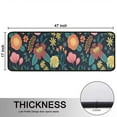 thumbnail image 5 of Kitchen Rugs Sets Of 2,Pioneer Flower Floral Print Pattern Anti Fatigue Kitchen Mat Rugs Non Slip Washable,Decorative Kitchen Floor Mats for Kitchen,Sink,Laundry,17"x47"+17"x47", 5 of 5
