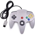thumbnail image 2 of Controlador Genérico para Nintendo N64 Gris, 2 of 5