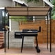 thumbnail image 5 of Costway Pérgola para Parrilla de 216 cm Toldo de Barbacoa para Patio con Estante de Servicio Ganchos Marco Metálico para Jardín Exterior Marrón, 5 of 10
