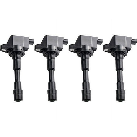 Ignition Coil Set 4 Piece - Compatible with 2010 - 2014 Honda Insight 2011 2012 2013