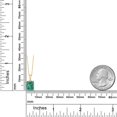 thumbnail image 6 of Gem Stone King 14K Yellow Gold Green Malachite Pendant Necklace | 3.50 Cttw | Gemstone Birthstone | Emerald Cut 9X7MM | Gold Necklace for Women | With 18 inch Gold Chain, 6 of 6
