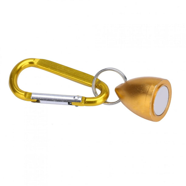 Strongest Magnetic Fly Fishing Net Release Holder with Aluminium Alloy  Carabiner (golden) 