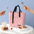 thumbnail image 3 of Sac à Lunch Isolé pour Activités Extérieures pour Étudiants et Fourre-Tout Bento Portable avec Fonctions Réfrigérées pour le Rangement de Repas Frais, 3 of 3