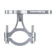 thumbnail image 2 of Soporte ajustable para portabotellas de agua para , Adaptador de montaje para asiento de conversión, de sillín de manillar universal Fác CNC Plata Blanco, 2 of 9