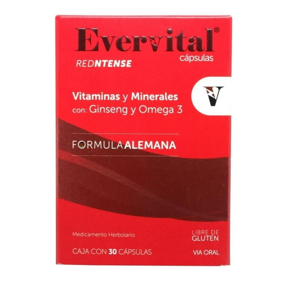 Evervital 30 cápsulas