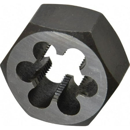 

11/16-16 UNS Thread 1-7/16 Hex Rethreading Die Carbon Steel 3/4 Thick