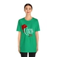 thumbnail image 3 of Cozy Time Tee Shirt, Christmas T-Shirt, Unisex T-Shirt, Matching Family Top, 3 of 4