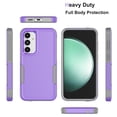 thumbnail image 2 of Njjex for Galaxy S23 FE 5G Phone Case,360°Full Body Shockproof Heavy Duty Protection With Tempered Glass Screen Protector Case Cover for Samsung Galaxy S23 FE 6.4" 2023 (Purple), 2 of 7
