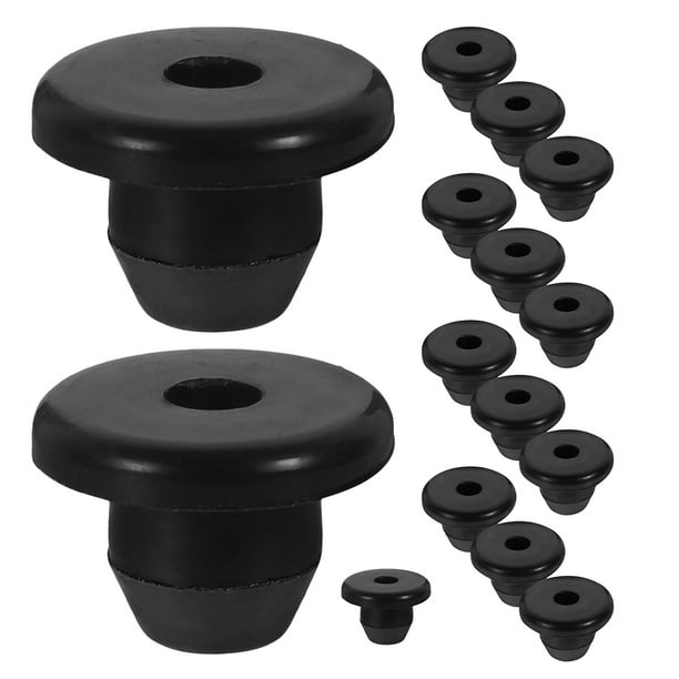 25 tapones de aceite para gato hidráulico, tapón de reparación de gato de suelo, tapón de llenado de aceite, conector universal, accesorios de repuesto, tapón de llenado de goma para depósito