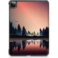 thumbnail image 3 of Epicgadget Case for iPad Pro 11 2021 (3rd Gen) Slim Lightweight Smart Case with Auto Sleep/Wake Trifold Stand Cover (Support Apple Pencil Charging) for Apple 11-inch iPad Pro 2021 (Forest Dusk), 3 of 5