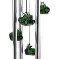 thumbnail image 6 of Ebros Old Fashioned Vintage Country Farm Green Tractor Model Wind Chime Garden, 6 of 9