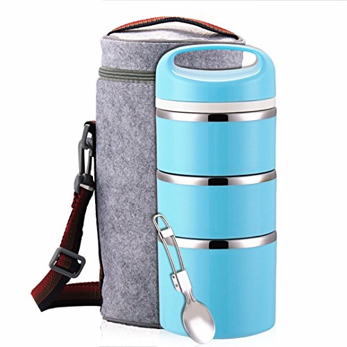 coleman 3 tier lunch box