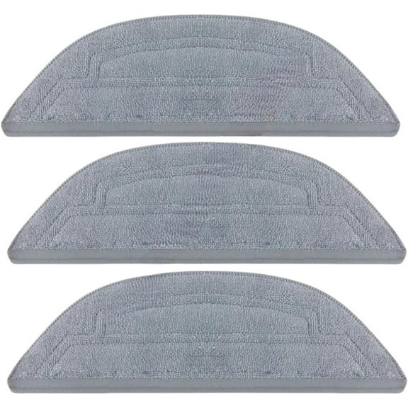 3Pack Washable Cloth Mop Pads for Roborock Saros 10/G30 Robot Vacuum, Upgrade Full Microfiber Mopping Cloth Pads Replacement Mop Pads for Efficient Home Cleaning