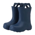 thumbnail image 4 of Gunia Rain Boots For Boys Girls Lightweight Kids Toddlers Preschoolers Easy On Mid Calf Boots Weather Gear Rainboots, 4 of 5