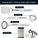 thumbnail image 4 of Set de utensilios de cocina Home Hero 32 piezas de acero inoxidable, 4 of 7